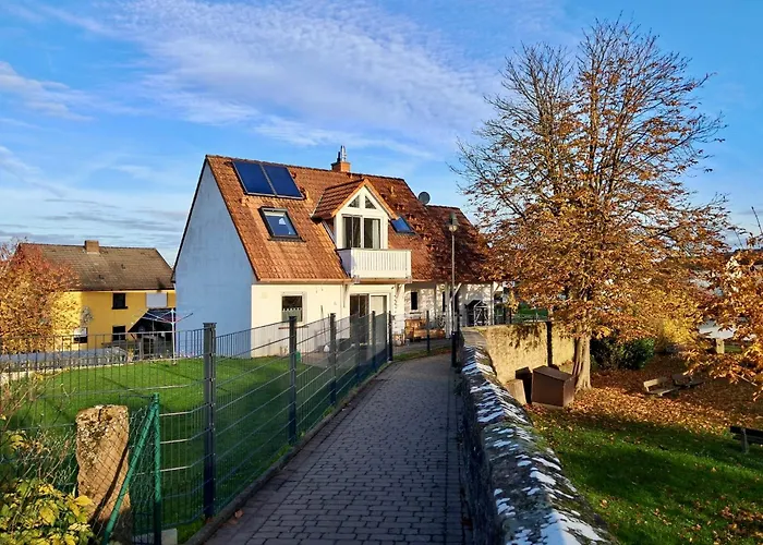 Ferienwohnung Spessartzeit - ruhig, mit Balkon&Naturblick Mönchberg
